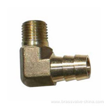 Brass 90 degree male elbow nozzle